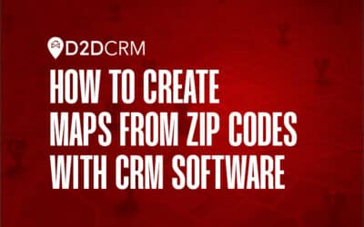 How to Create Maps from Zip Codes With CRM Software